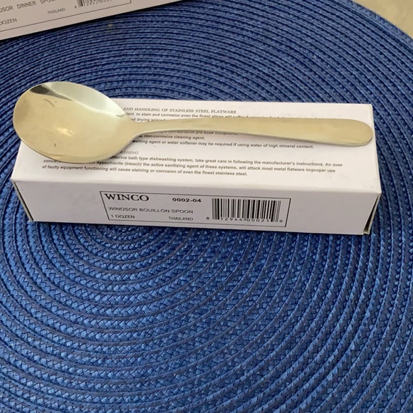 Spoon Bundle - Iced Tea - Teaspoon - Dinner Spoon - Bouillon Spoon -Windsor - Picture 2 of 8